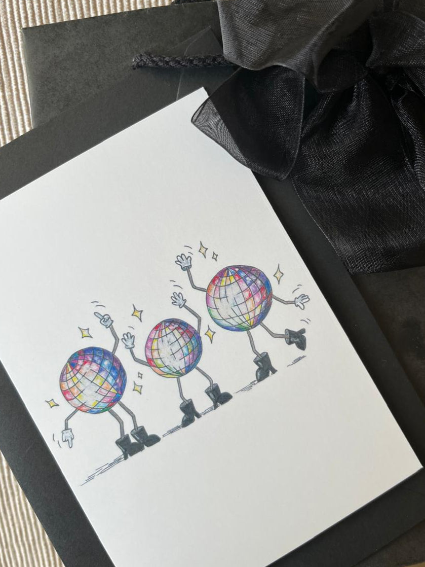 Dancing Disco Balls